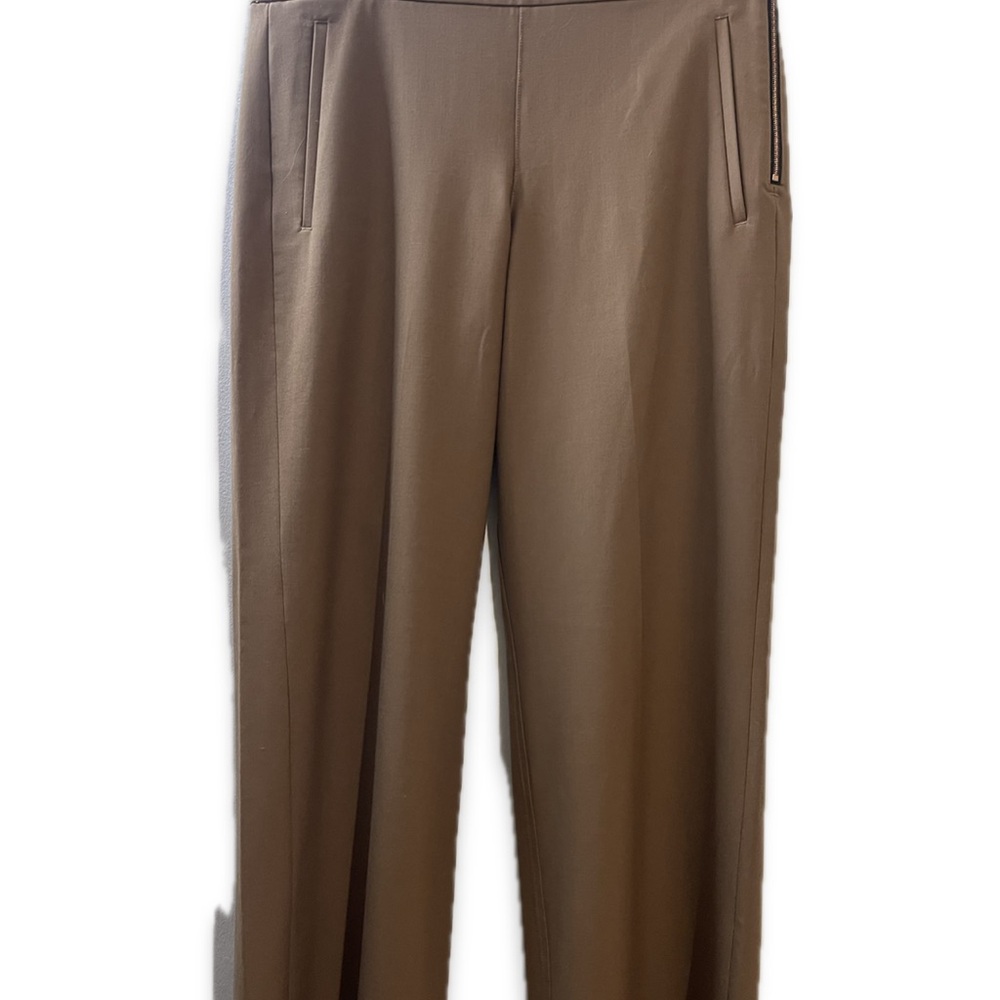 Kit and Ace Carmel Wool Silk Cashmere Blend Pants Size 8